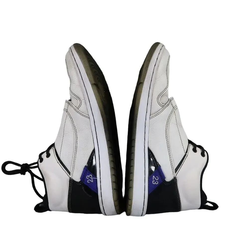 Jordan Sneaker Mens 8 Fadeaway Basketball Shoes Athletic Lifestyle White Concord